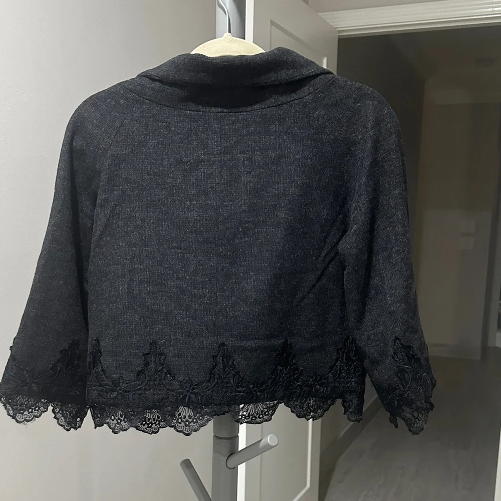Jak & Rae Wool & Lace Jacket - Picture 9 of 9